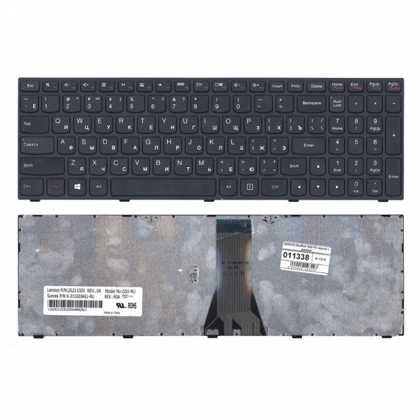 Новая Клавиатура lenovo g50-30 g50-45 g50-70