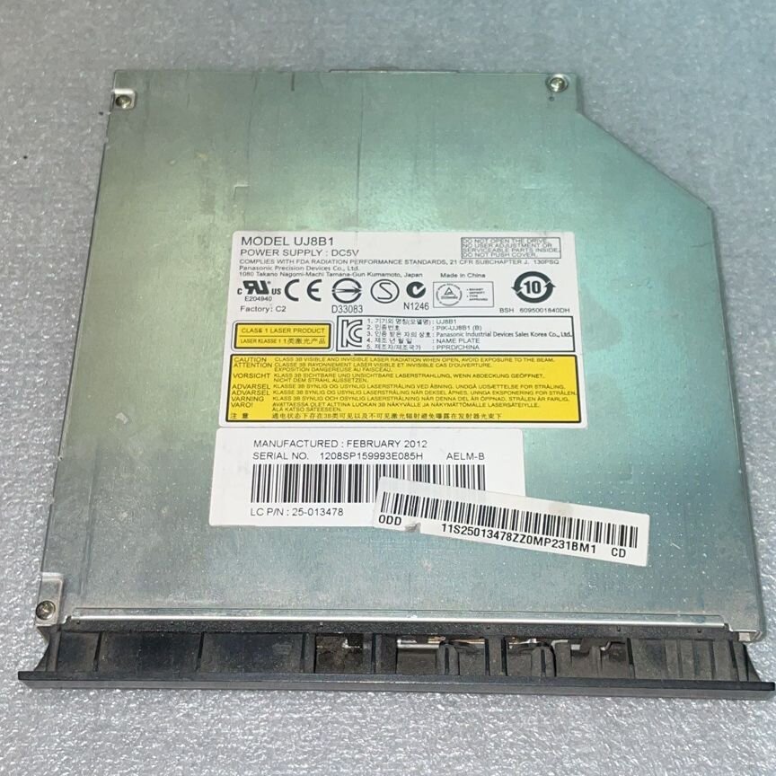 Дисковод dvd привод lenovo g570
