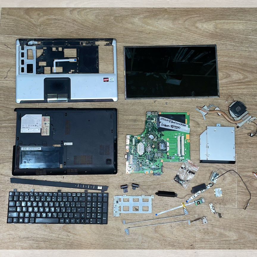 Msi cr610 ms-1684 разбор запчасти ремонт