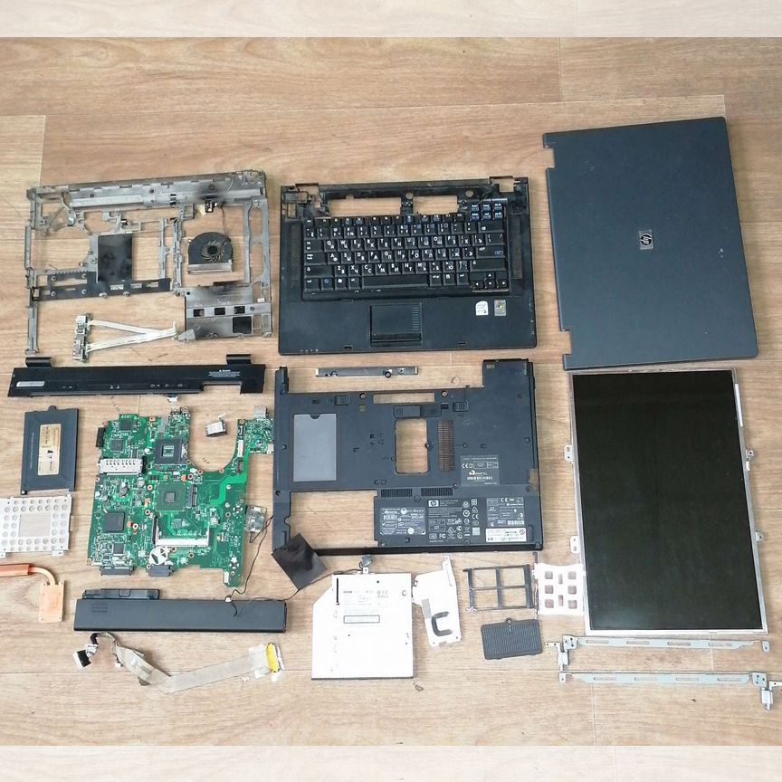 Hp compaq nx7400 разбор Запчасти детали