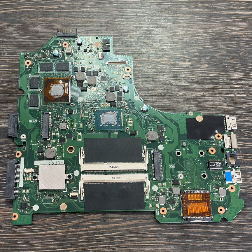 Материнская плата asus k56cb pentium gt740