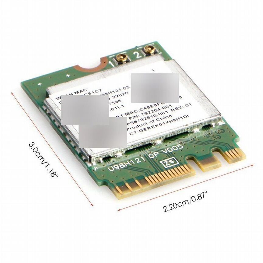 Wifi модуль RTL8723BE 792204-001