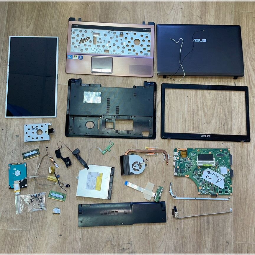 Asus k53s разбор запчасти детали ремонт