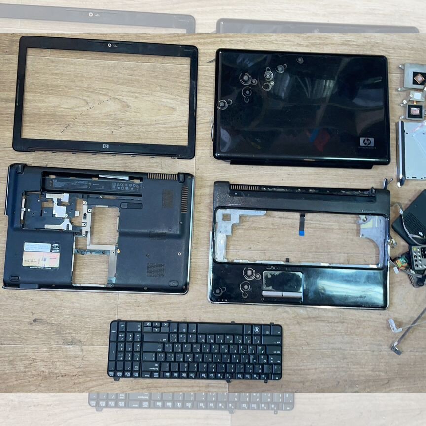 Разбор HP Pavilion DV6-2109er запчасти детали