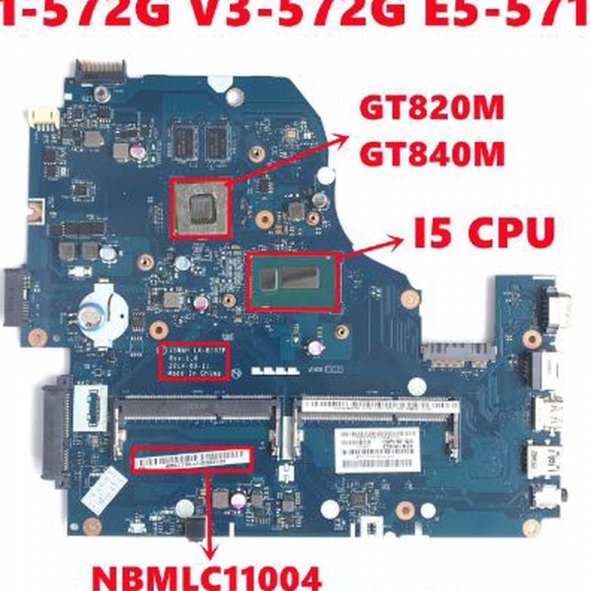 Материнская плата LA-B162P I5-4200U + GF820m