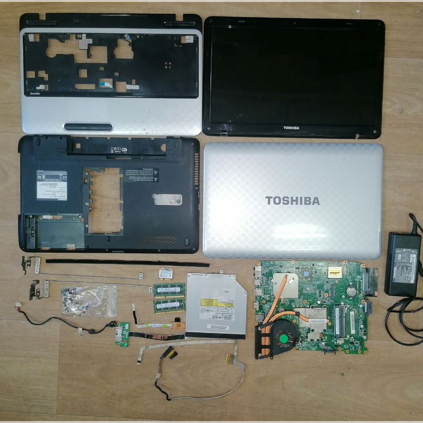 Toshiba L750D Разбор Ремонт Запчасти