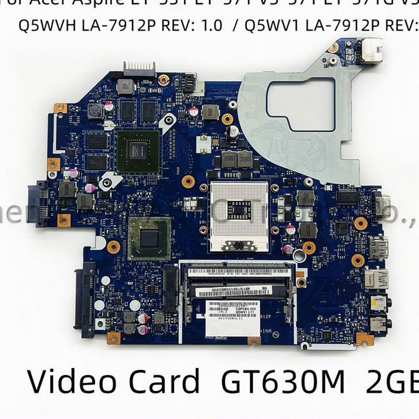Материнская плата LA-7912p NVidia geForce 630m 2gb