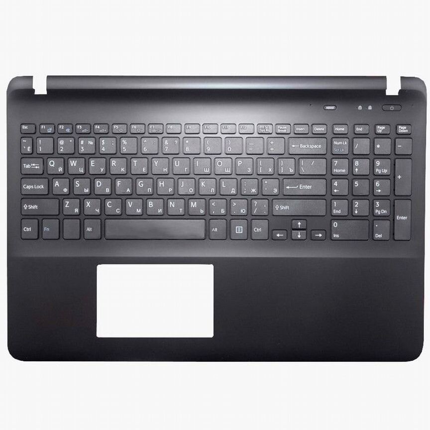Новый топкейс с Клавиатура для Sony SVF15 черный