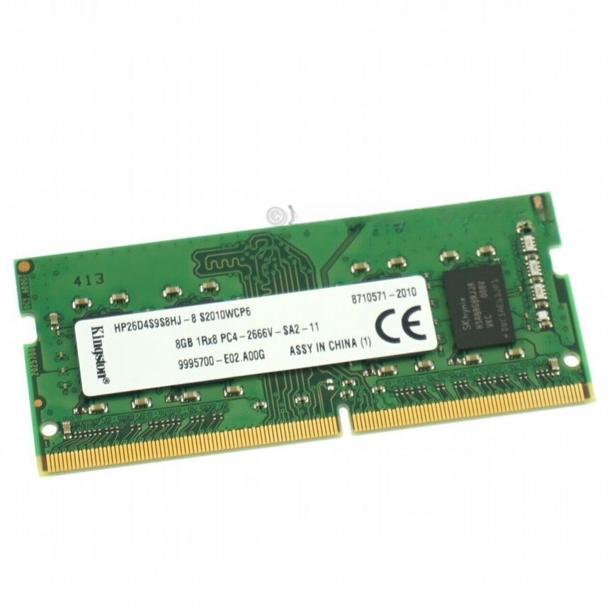 Память для ноутов 8Гб DDR4 SoDimm
