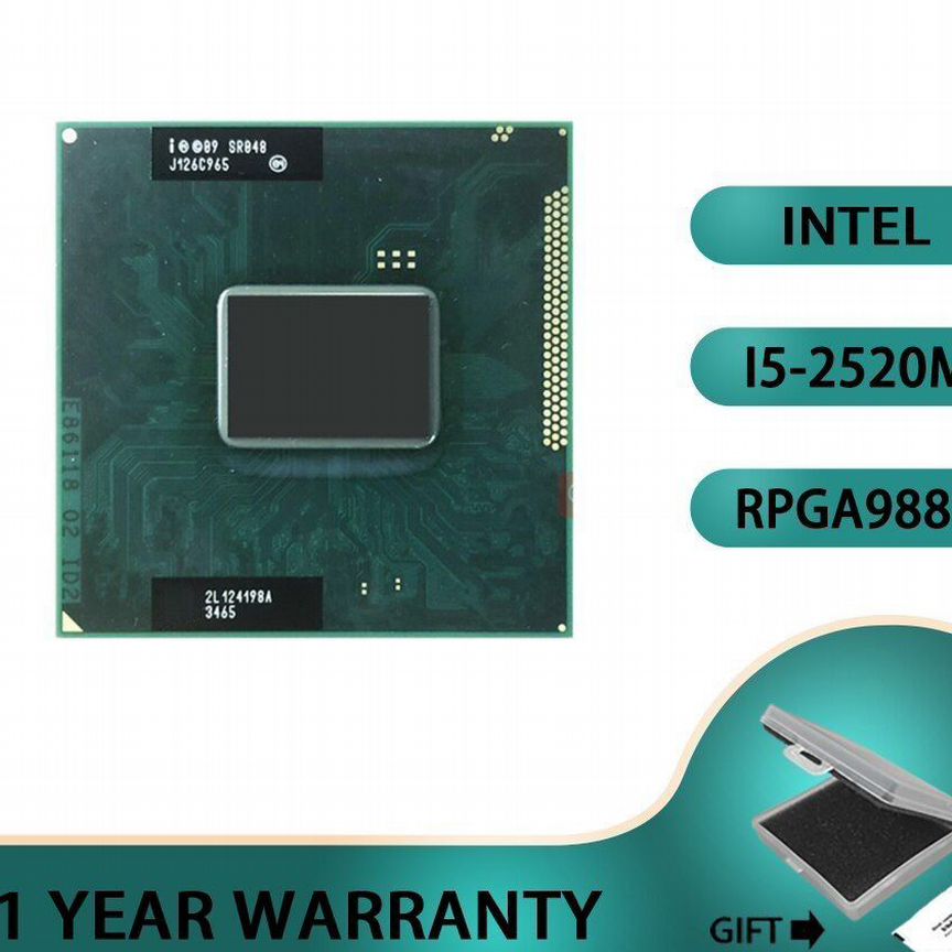 Процессор Intel Core i5-2540m SR044