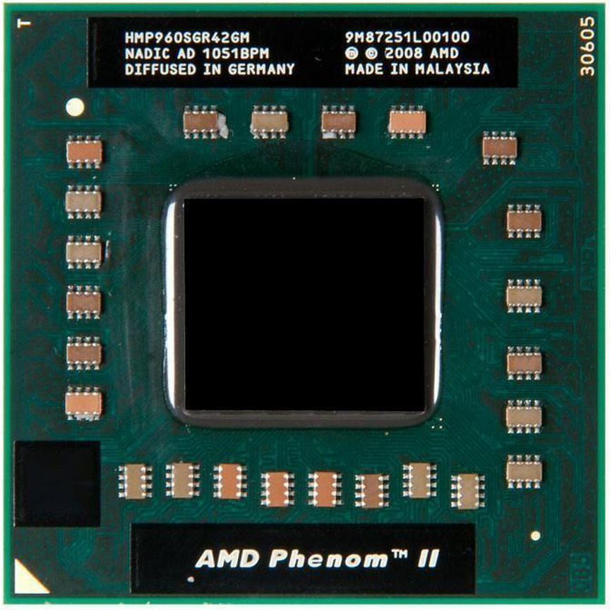 Процессор AMD Phenom II Quad-Core Mobile P960