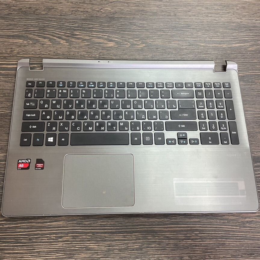 Топкейс с клавиатурой и тачпадом acer v5-572pg