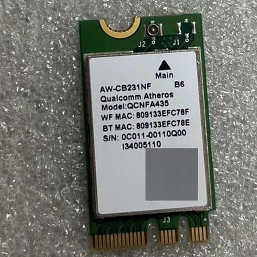 WI fi модуль для asus x705m