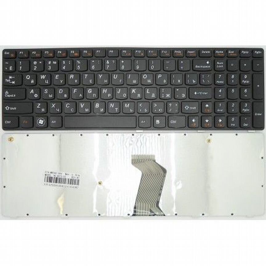 Клавиатура новая ноутбука Lenovo B570, V570, Z570