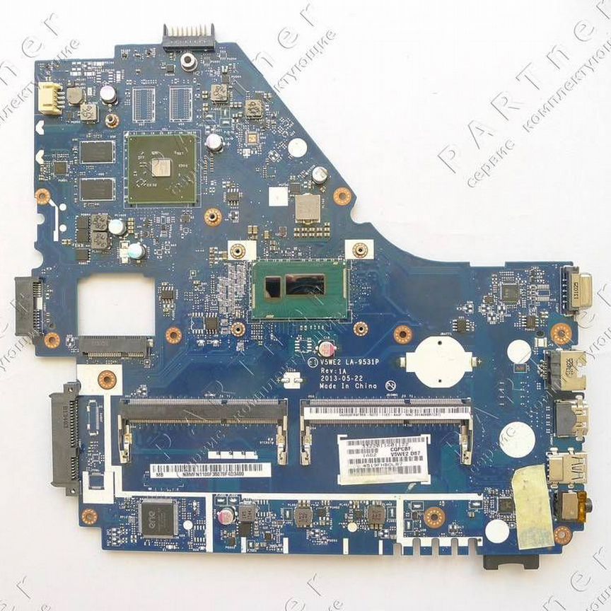 Материнская плата la-9531p i5-4200 8670m 1gb