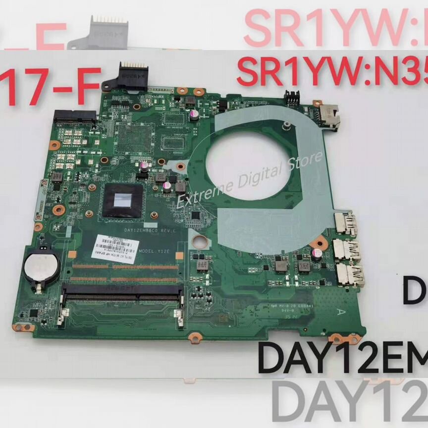 Материнская плата DAY12EMB6C0 для ноутбука HP 17-f