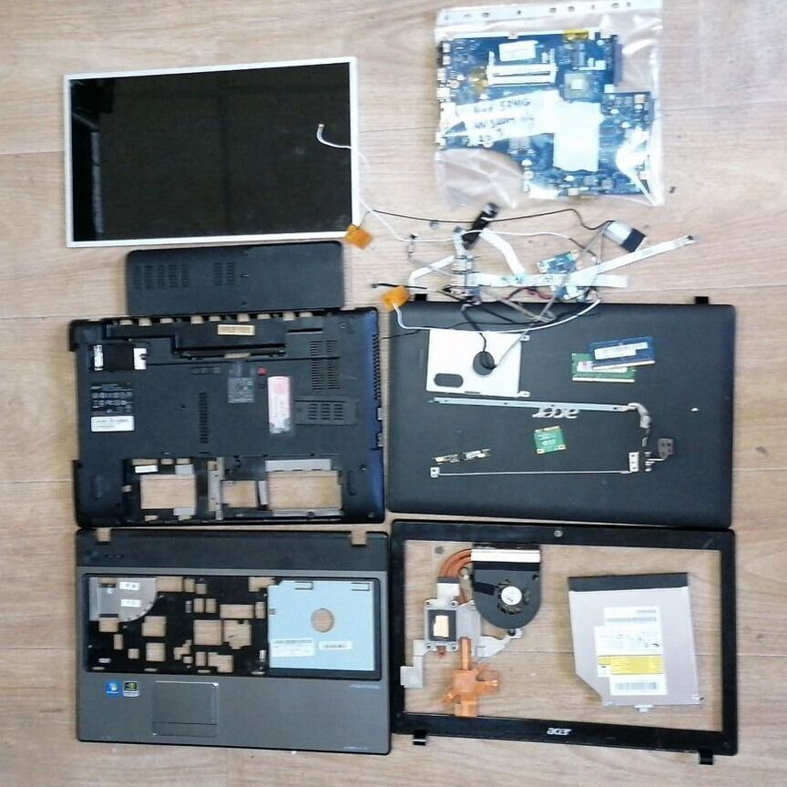 Acer aspire 5741g ремонт разбор