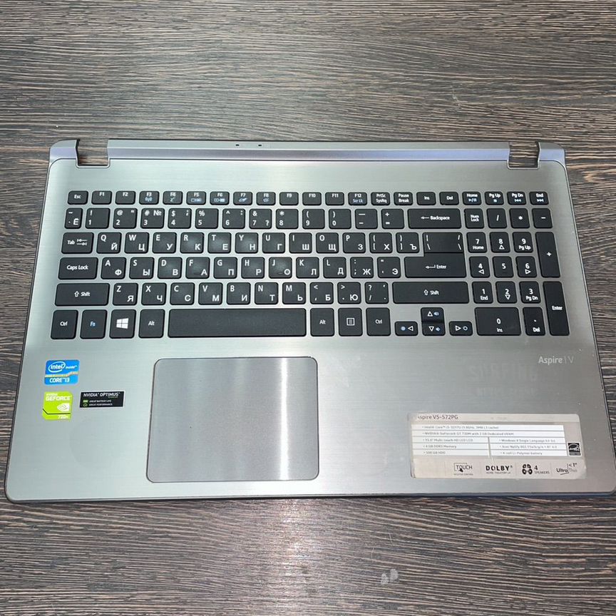 Топкейс acer v5-572pg v5-572g