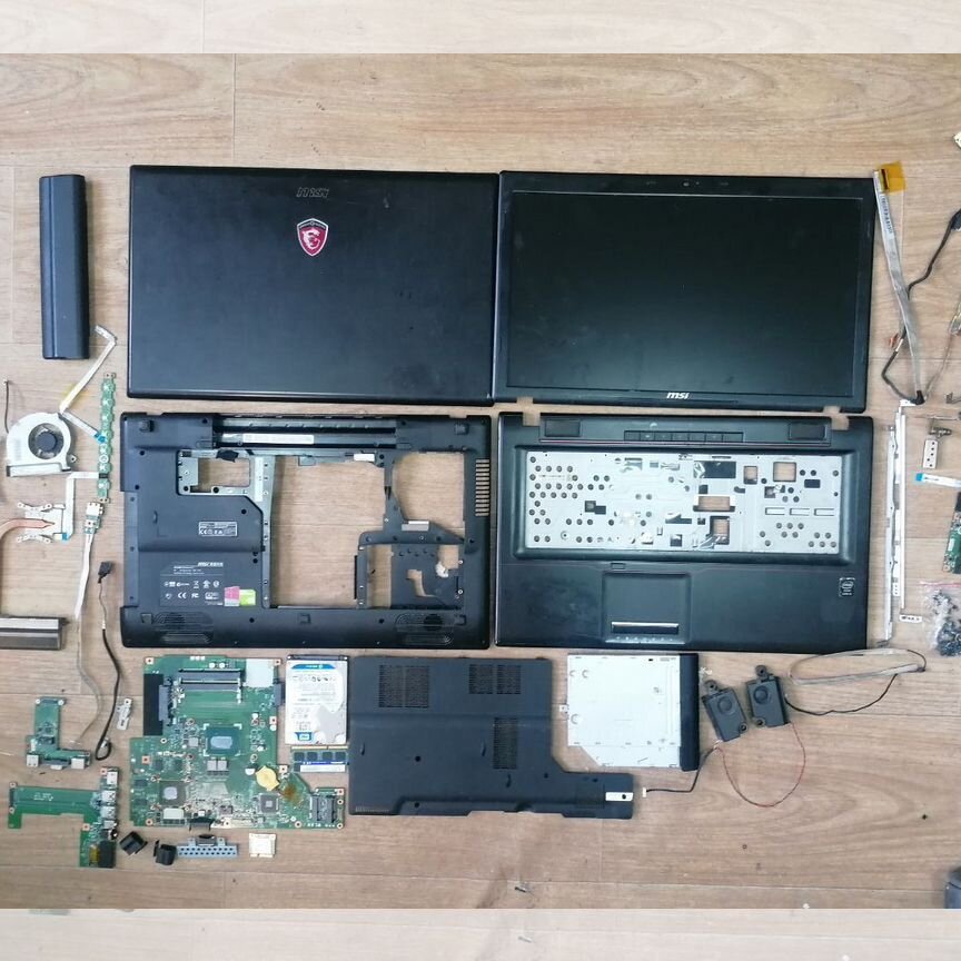 MSI MS-175A Разбор Ремонт Запчасти
