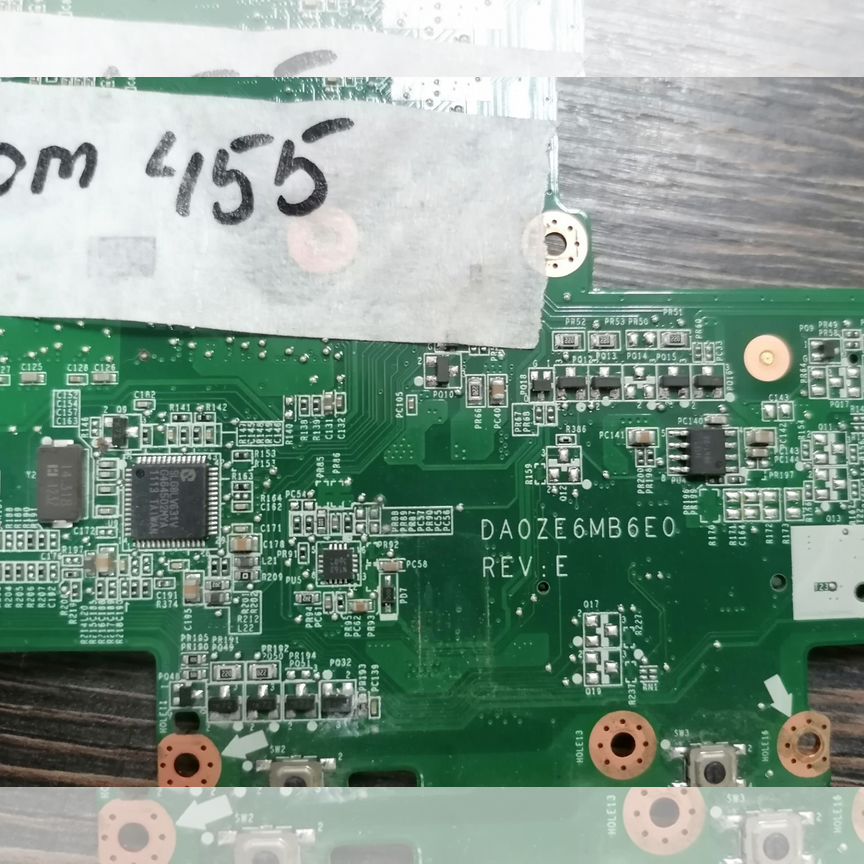 Материнская плата Packard Bell ZE7 ZE6
