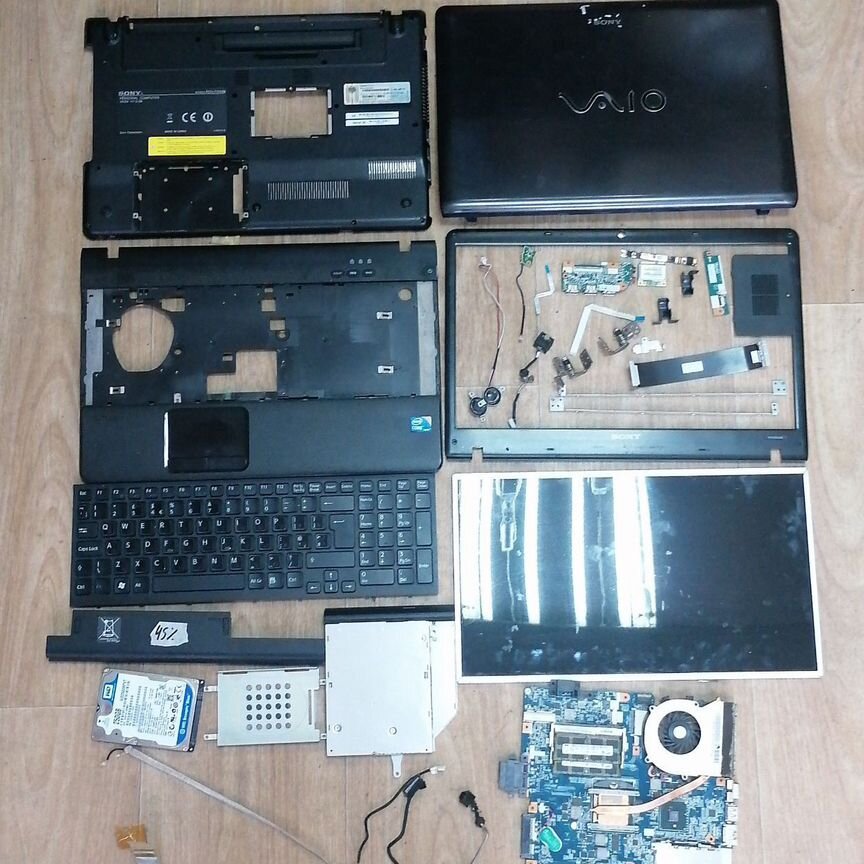 Sony pcg-71311m разбор, ремонт, запчасти