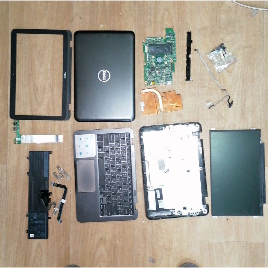Dell inspiron 11 3000 разбор, ремонт, запчасти