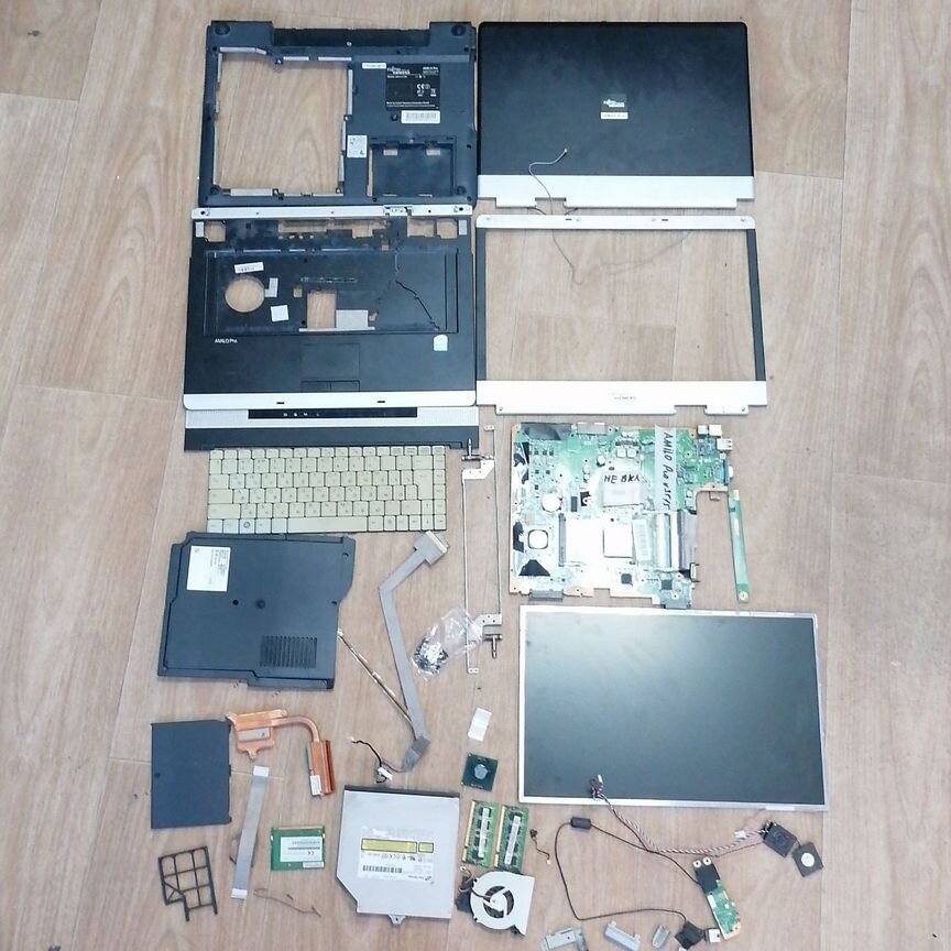 Fujitsu amilo pro v3515 разбор, ремонт, запчасти