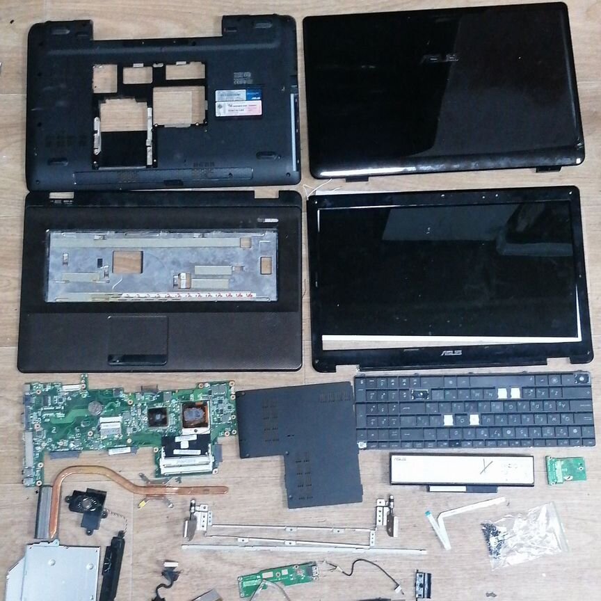 Asus k72d разбор, ремонт, запчасти