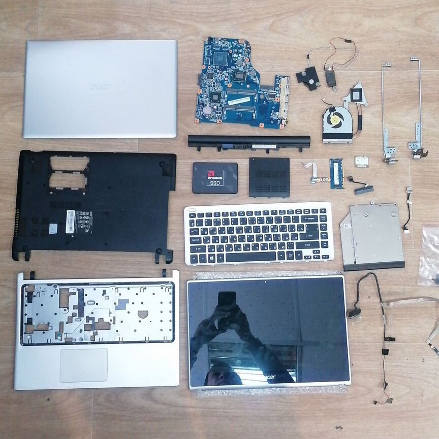 Acer Aspire V5-431P MS2360 разбор запчасти ремонт