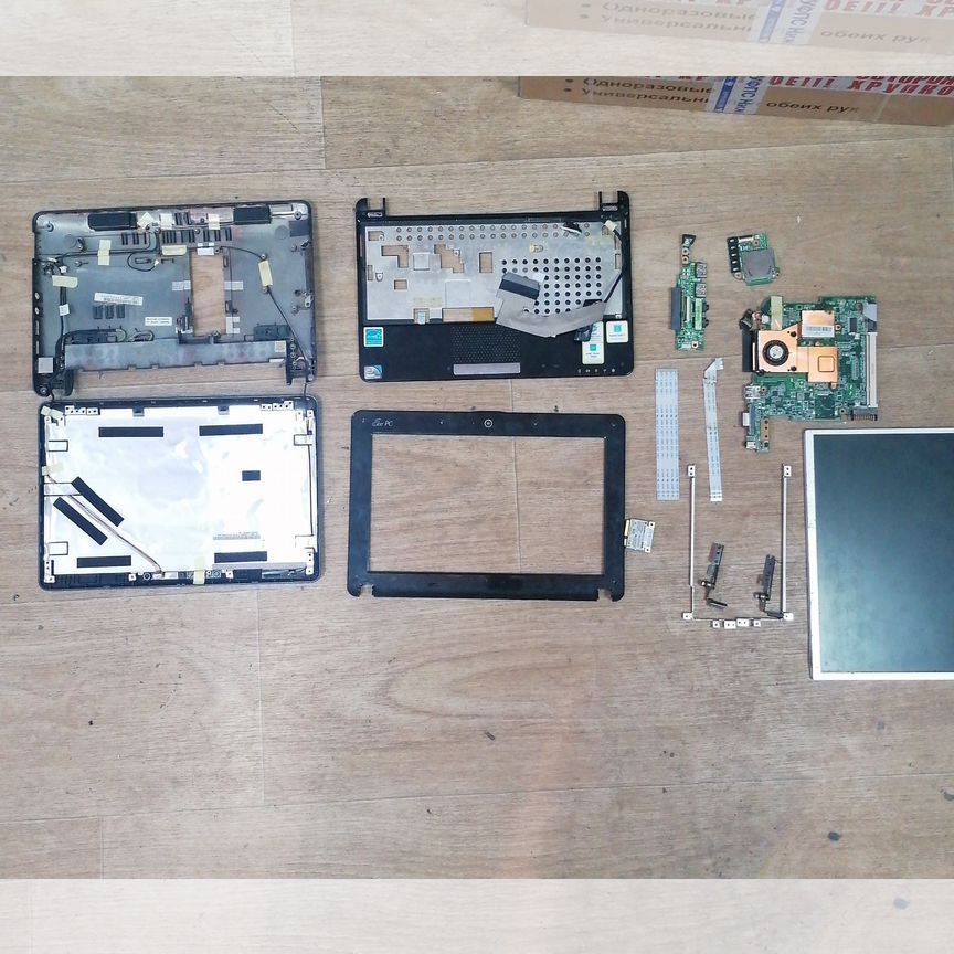 Asus Eee pc 1005P разбор ремонт запчасти