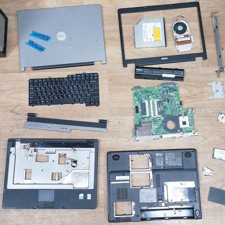 Dell inspiron 1300 PP21L разбор запчасти ремонт