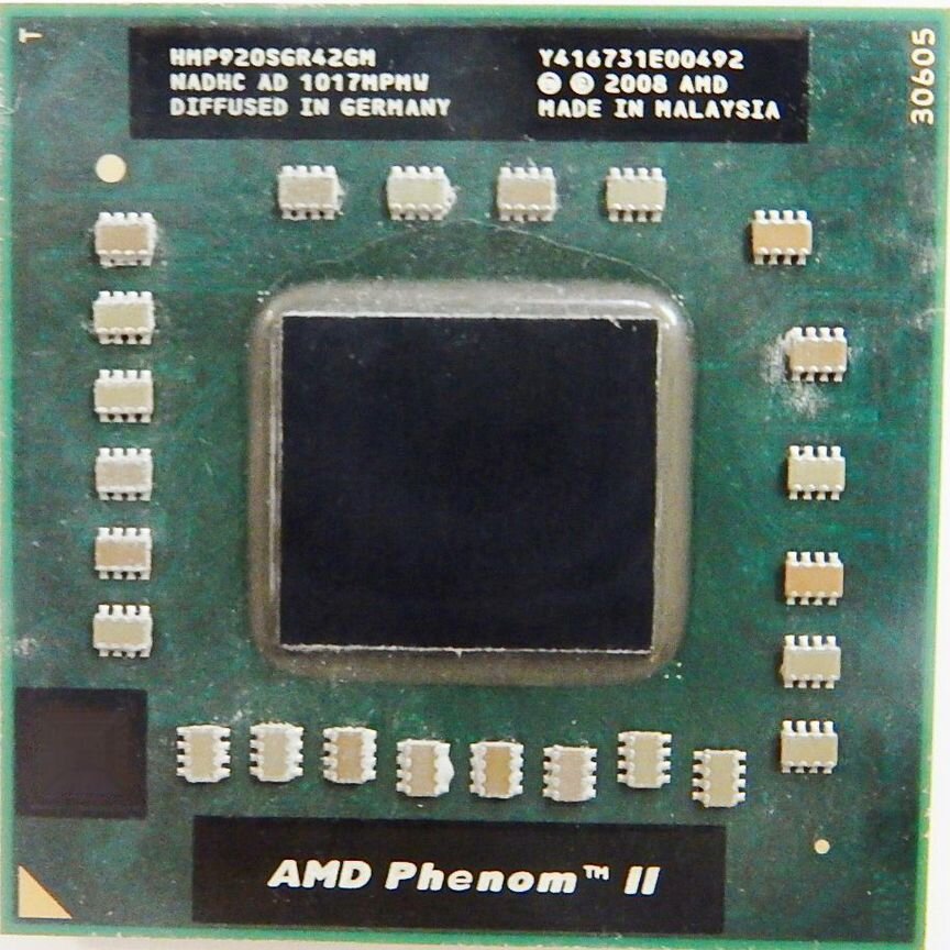 Процессор AMD Phenom II Quad-Core Mobile P920