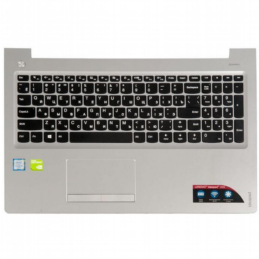 Топкейс с клавиатурой и тачпадом Lenovo 310-15isk