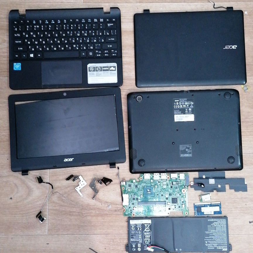 Acer es1-131 разбор, ремонт, запчасти
