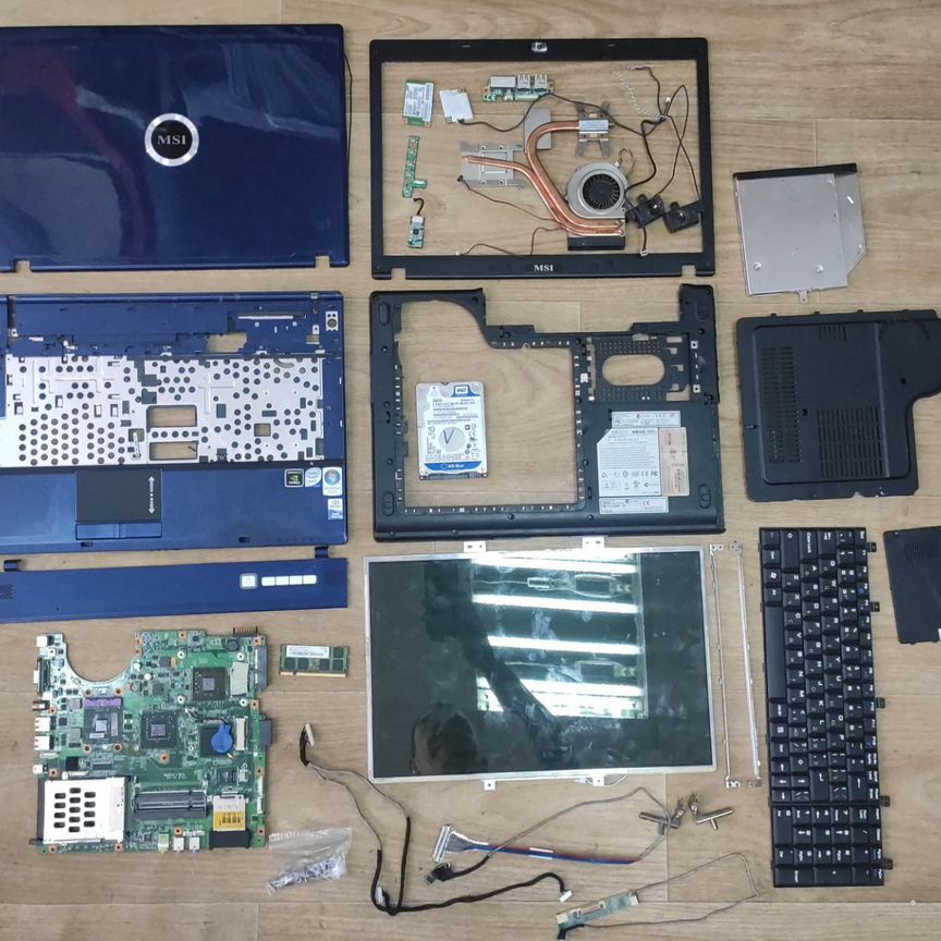 MSI MS-16362 разбор запчасти ремонт