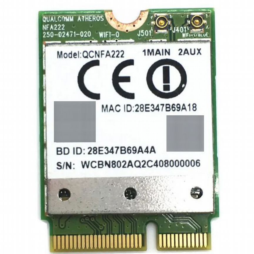 Сетевая карта Карты Atheros qcnfa222 AR5WB222