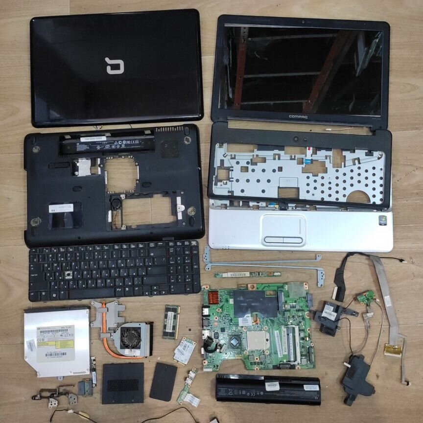 Hp compaq cq60-305er разбор, ремонт, запчасти