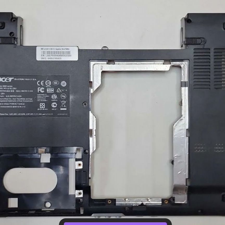 Поддон Acer Aspire 3680 (36zr1batn500)
