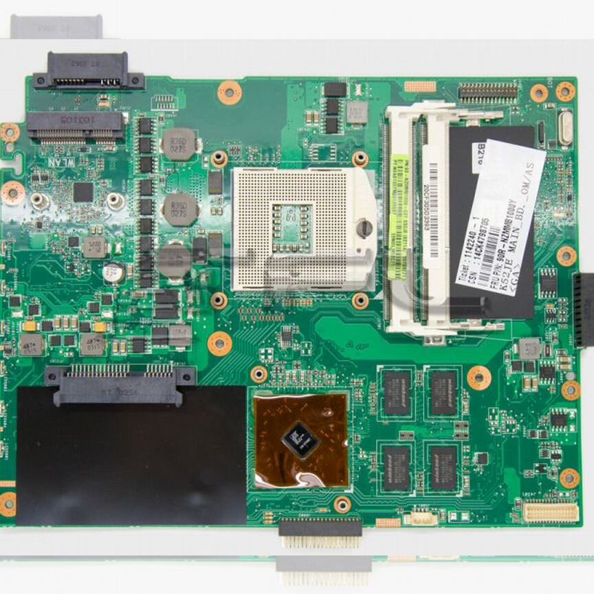 Asus k52j gt540m материнская плата