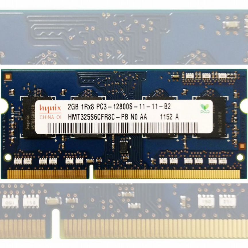 Модуль памяти Hynix HMT325S6CFR8C-PB DDR3; 2 гб;