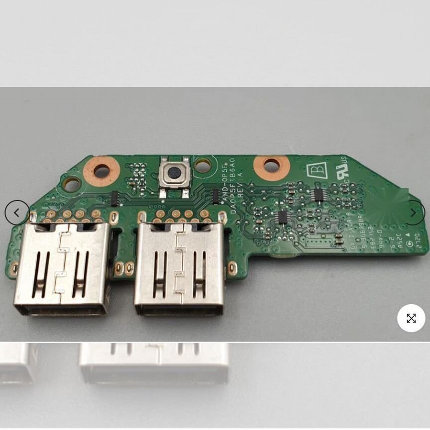 USB плата без кабеля HP 15-DY 15-EF 15S-FQ-DY