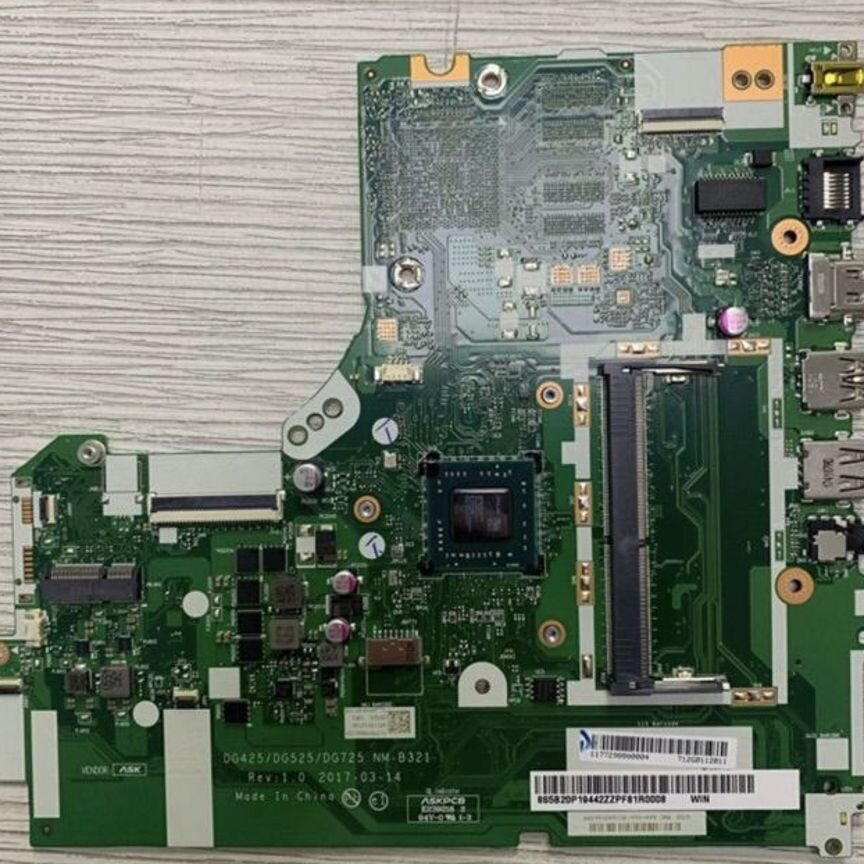Материнская плата lenovo 330-15ast a6