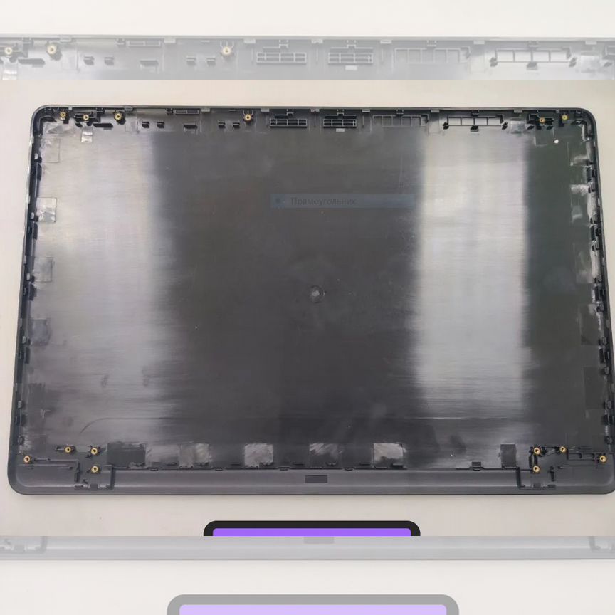 Крышка матрицы HP 17-bs 17-ak черная новая