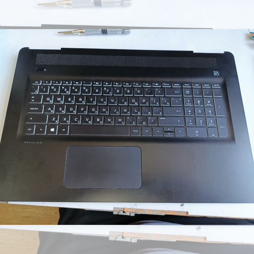 Топкейс hp omen 17-ab всборе
