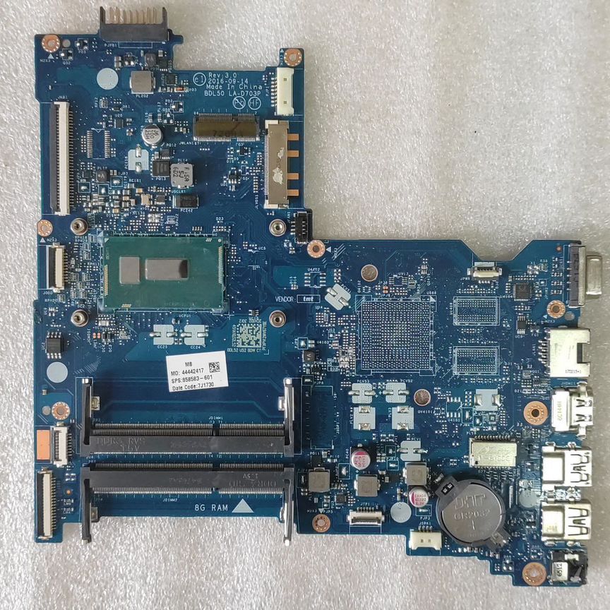 Материнская плата HP 250 G5 i3 5005u