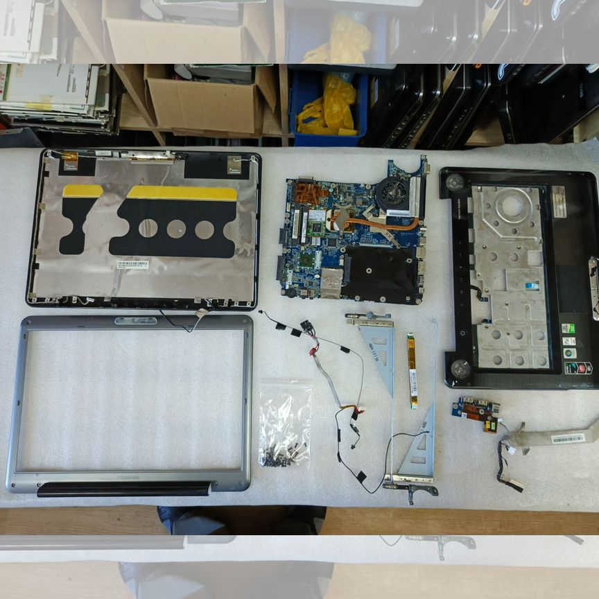 Toshiba satellite a300d разбор ремонт запчасти