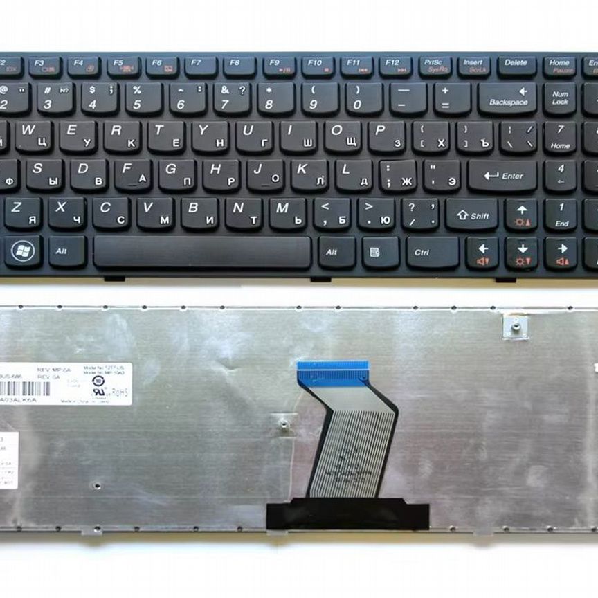 Клавиатура для ноутбука lenovo g580 б у