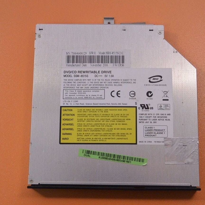 Acer Aspire 3690 5100 5110 5630 dvdrw привод