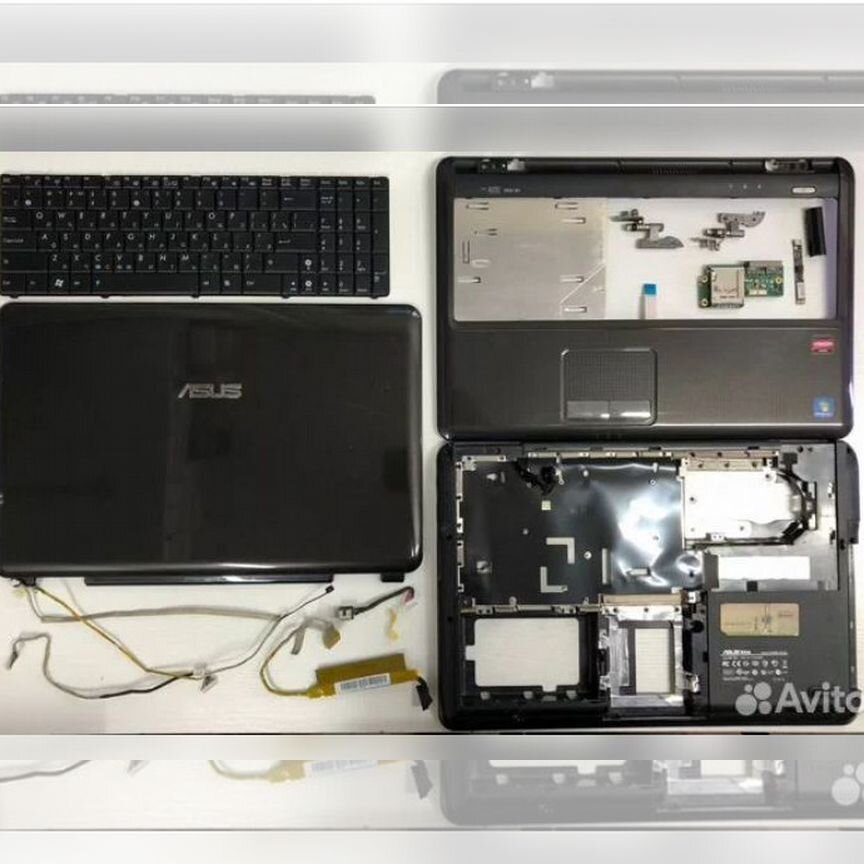 Asus K51A (разбор) запчасти детали ремонт
