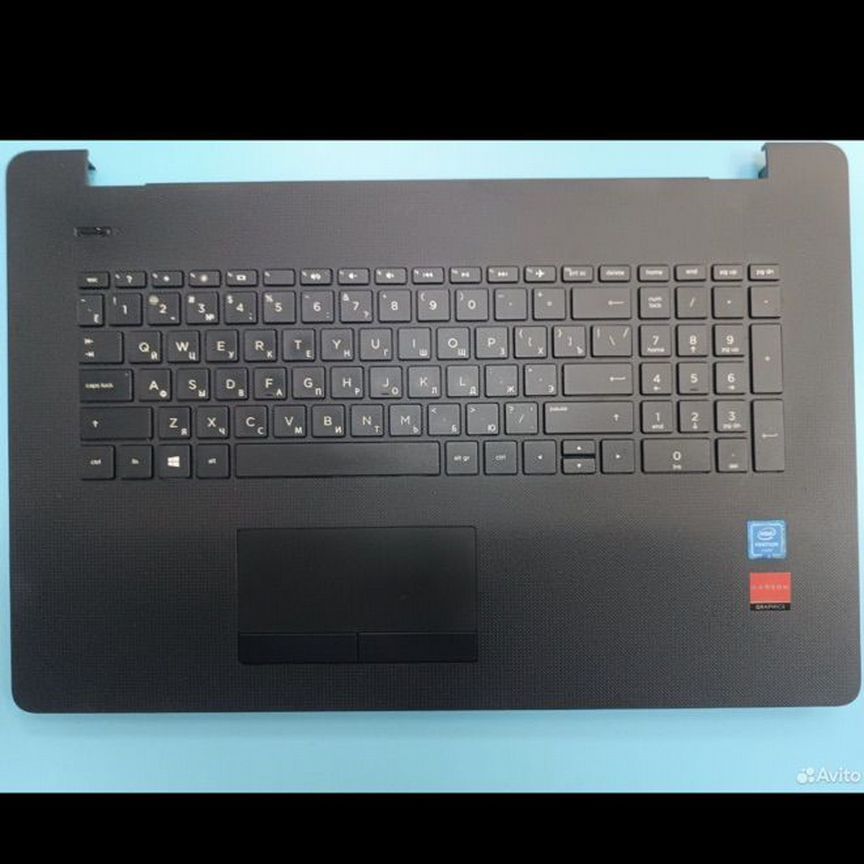 Топкейс с клавиатурой и тачпадом hp 17-bs
